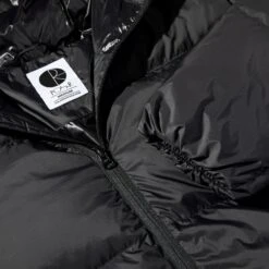 Polar Ripstop Soft Puffer Jacket Black -Slam City Shop Polar Skate Co W23 Soft Puffer Ripstop Blk 4