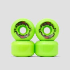 Powell Peralta Dragon Formula 56mm 36mm 93A Skateboard Wheels Green