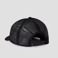 HUF Rim & Wheels Trucker Cap Black -Slam City Shop RIM WHEELS TRUCKER HAT BLACK HT00834 BLACK 03
