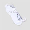 RIPNDIP Lord Nermal Ankle Socks White