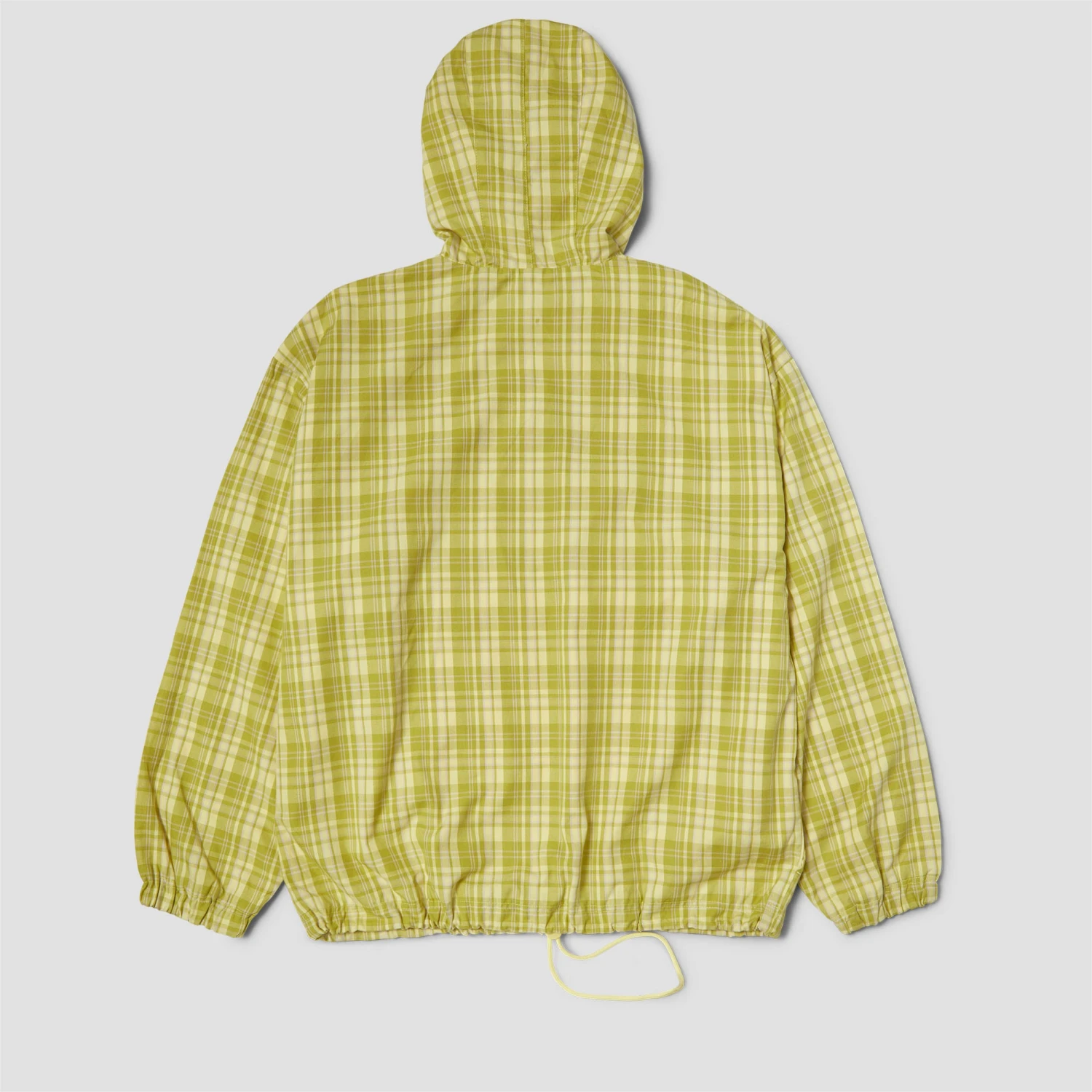 Huf Rivington Plaid Anorak Tarragon 3 Huf Rivington Plaid Anorak Tarragon - Image 3