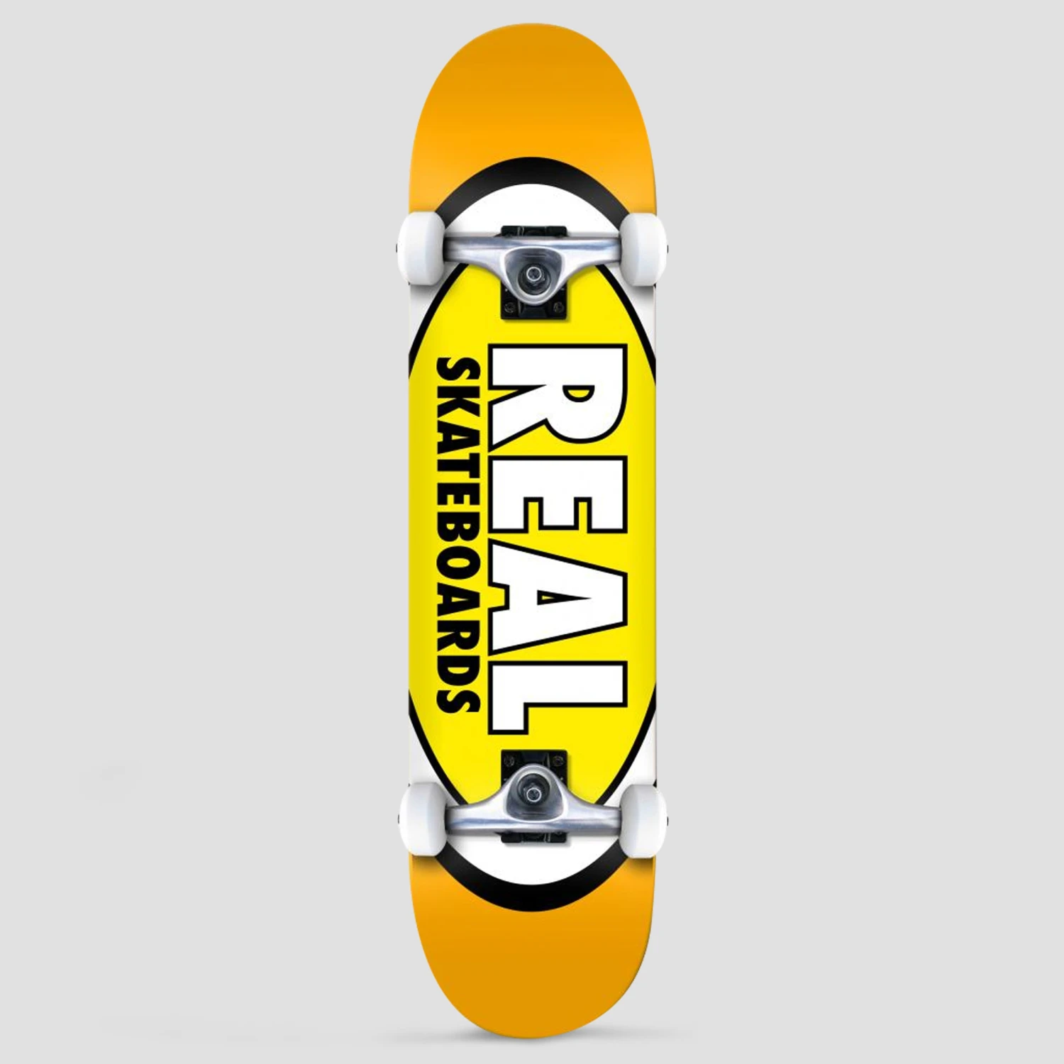 Real 7.5 Classic Oval Complete Skateboard Yellow 1 Real 7.5 Classic Oval Complete Skateboard Yellow