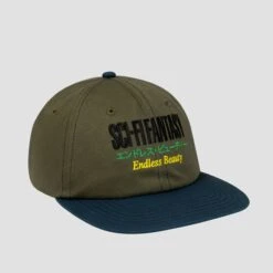 Sci-Fi Fantasy Endless Beauty Hat OlIve / Navy