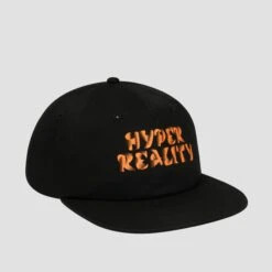 Sci-Fi Fantasy Hyper Reality Hat Black