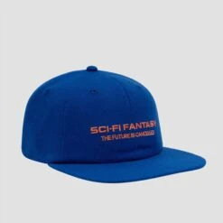 Sci-Fi Fantasy Future Is Cancelled Hat Blue