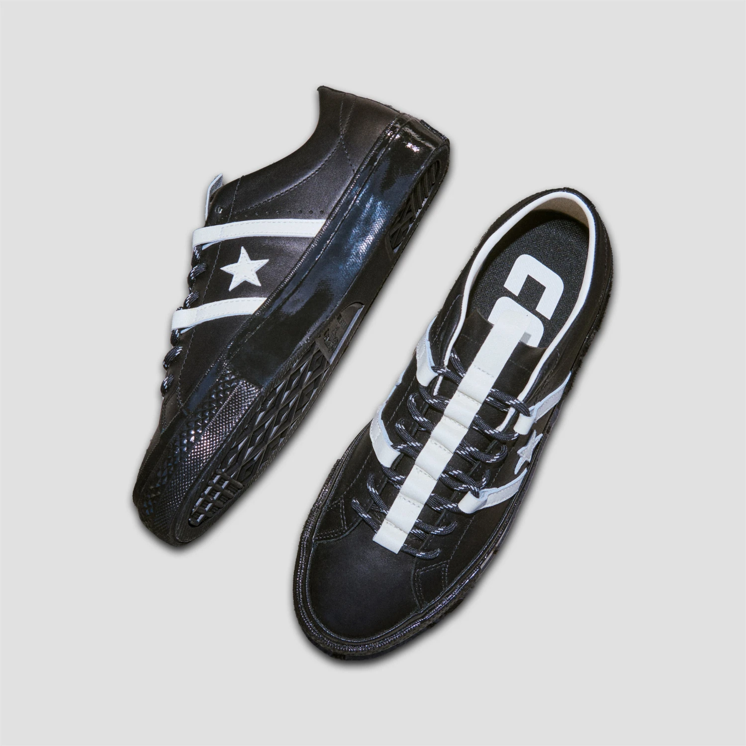 Converse CONS Bobby De Keyzer One Star Academy Pro Shoes Black / Egret / Black 2 Converse CONS Bobby De Keyzer One Star Academy Pro Shoes Black / Egret / Black - Image 2