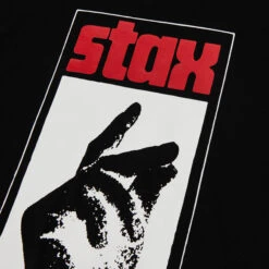 HUF Stax Snap Shortsleeve T-Shirt Black -Slam City Shop STAX SNAP S S TEE BLACK TS02407 BLACK 03
