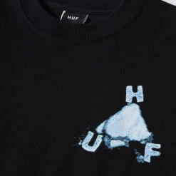 HUF Stay Chill TT T-Shirt Black -Slam City Shop STAY CHILL TT S S TEE BLACK TS02357 BLACK 03