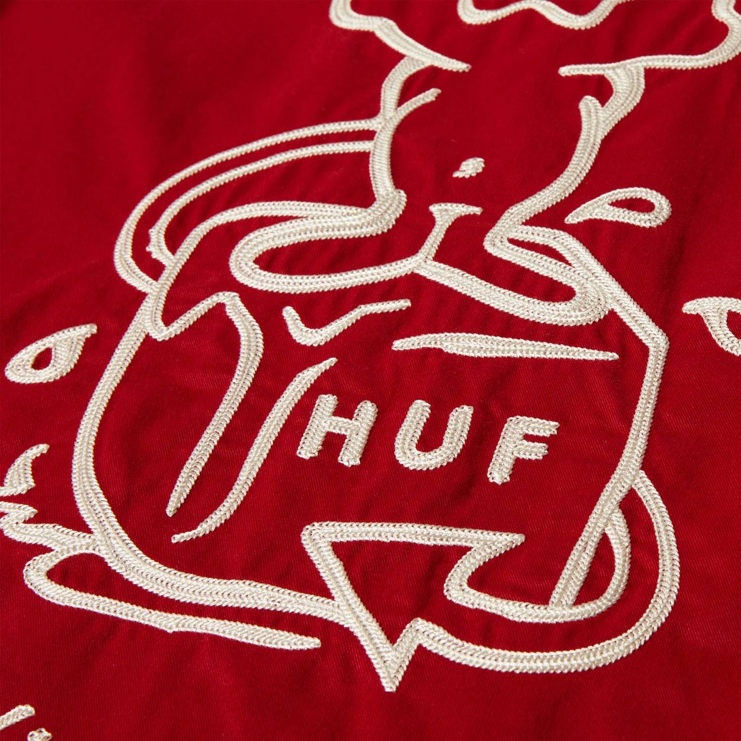 Huf Supplies & Service Shirt Cardinal 4 Huf Supplies & Service Shirt Cardinal - Image 4