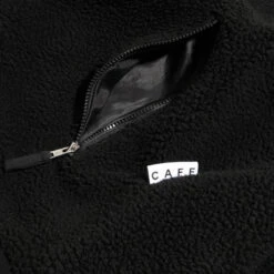 Skateboard Cafe Sherpa Fleece Vest Black -Slam City Shop SlamCafeSherpaFleece 5