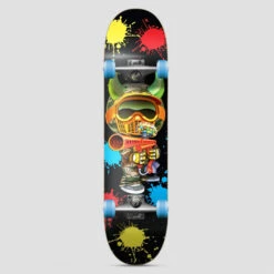 Speed Demons 7.75 Paintballer Black Complete Skateboard