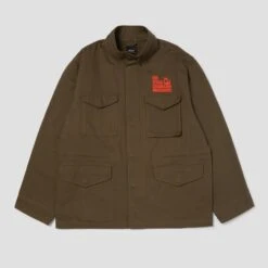 HUF X Texas Chainsaw Massacre M64 Military Jacket Green