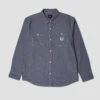 HUF Total Eclipse Chambray Shirt Black