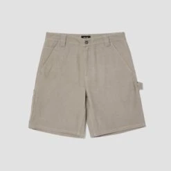 HUF Total Eclipse Twill Work Short Clay