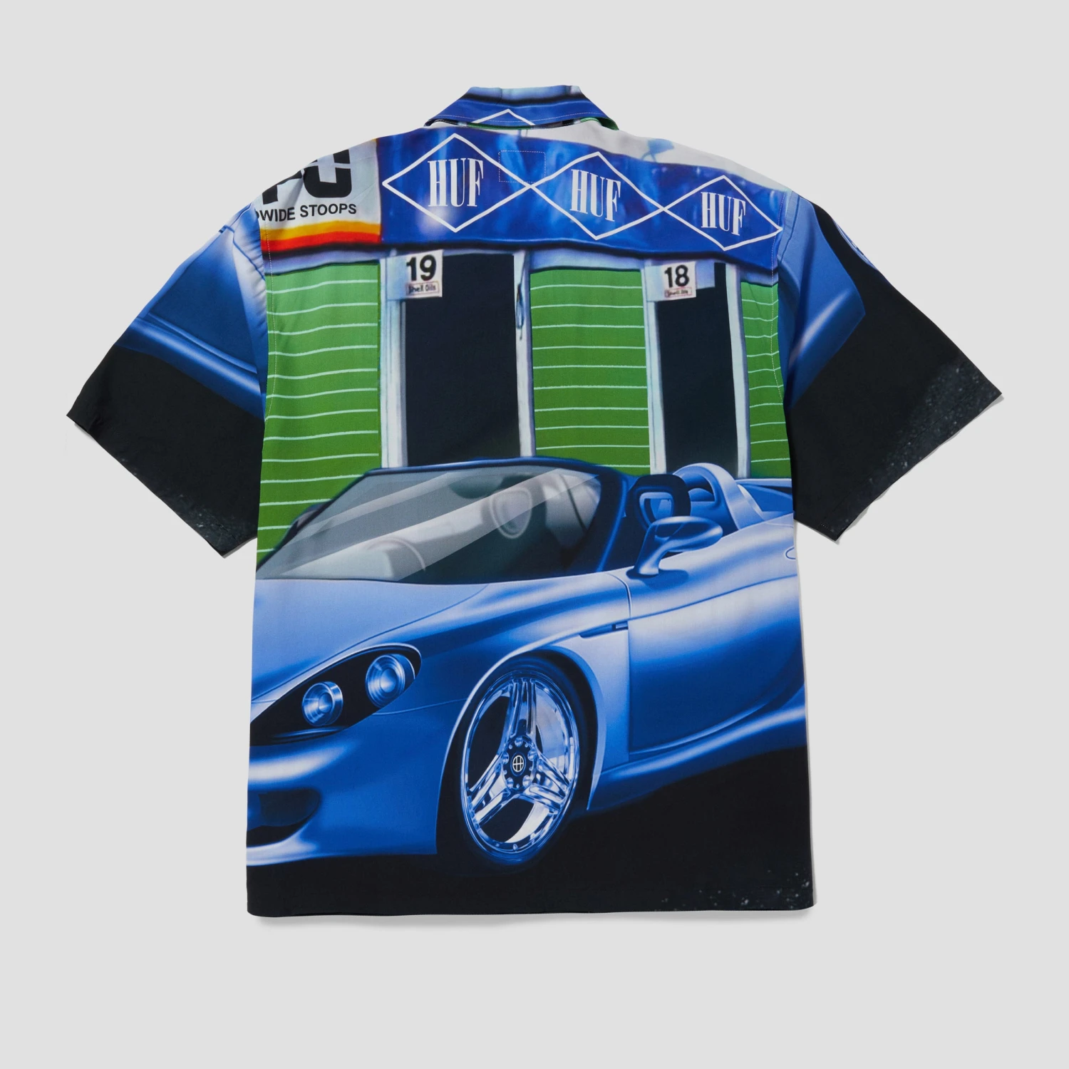 Huf Trophy Shortsleeve Resort Shirt Multi 2 Huf Trophy Shortsleeve Resort Shirt Multi - Image 2