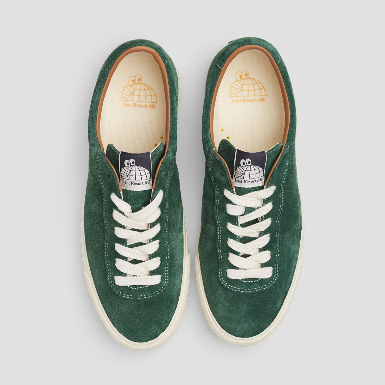Last Resort AB VM001 LO Suede Skate Shoes Elm Green / White 3 Last Resort AB VM001 LO Suede Skate Shoes Elm Green / White - Image 3