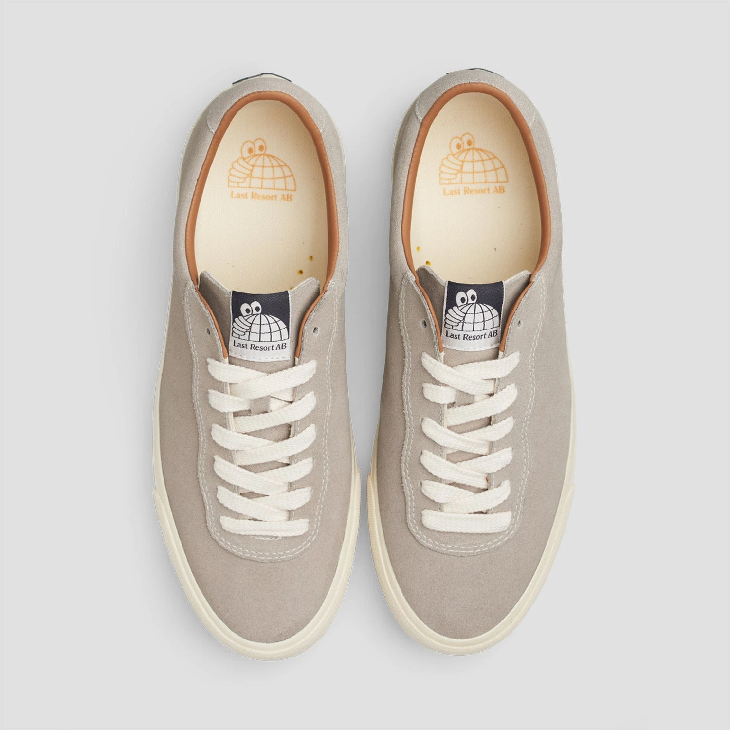 Last Resort AB VM001 LO Suede Skate Shoes Fog Grey / White 3 Last Resort AB VM001 LO Suede Skate Shoes Fog Grey / White - Image 3
