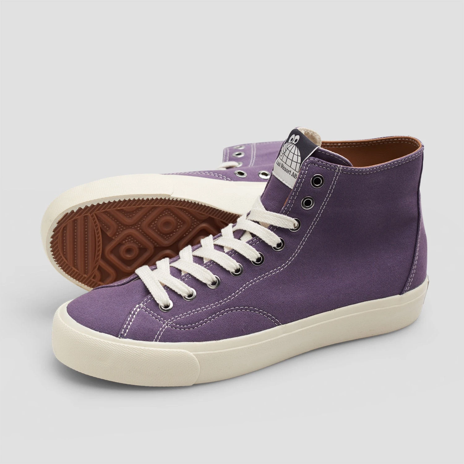 Last Resort AB VM003 HI Canvas Skate Shoes Purple Haze / White 2 Last Resort AB VM003 HI Canvas Skate Shoes Purple Haze / White - Image 2