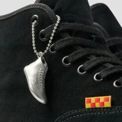 Vans Skate Authentic High Andrew Allen Skate Shoes Blackout 14 Vans Skate Authentic High Andrew Allen Skate Shoes Blackout -Slam City Shop Vans Skate AuthenticHigh AndrewAllen Blackout 05