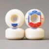Wayward 54 Mm 101a Andrew Brophy Classic Pro Skateboard Wheels White / Blue / Red