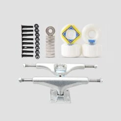 Wayward Wheel Company Silver 52mm Undercarriage Kit 5.25" (7.75"- 8.25")