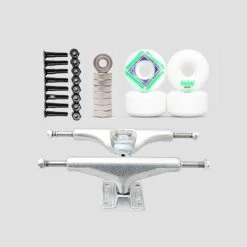 Wayward Wheel Company Silver 55mm Undercarriage Kit 5.5" (8.25"- 8.5")
