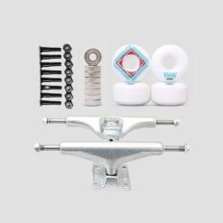 Wayward Wheel Company Silver 56mm Undercarriage Kit 5.5" (8.25"- 8.5")