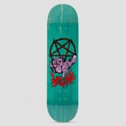 Welcome 8.0 Lil Owl Skateboard Deck Teal Stain