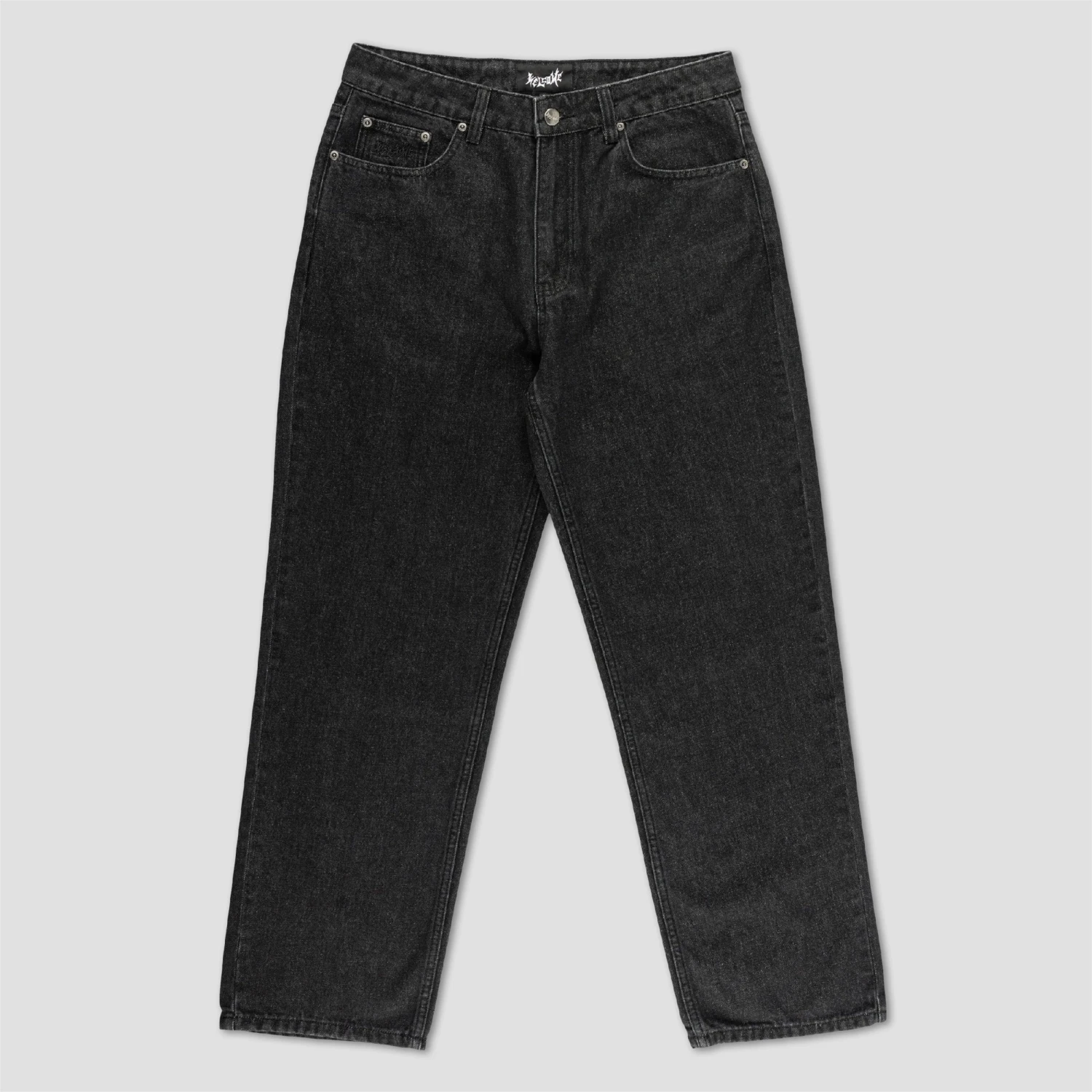 Welcome Immortal Loose Straight Leg Denim Washed Black 1 Welcome Immortal Loose Straight Leg Denim Washed Black