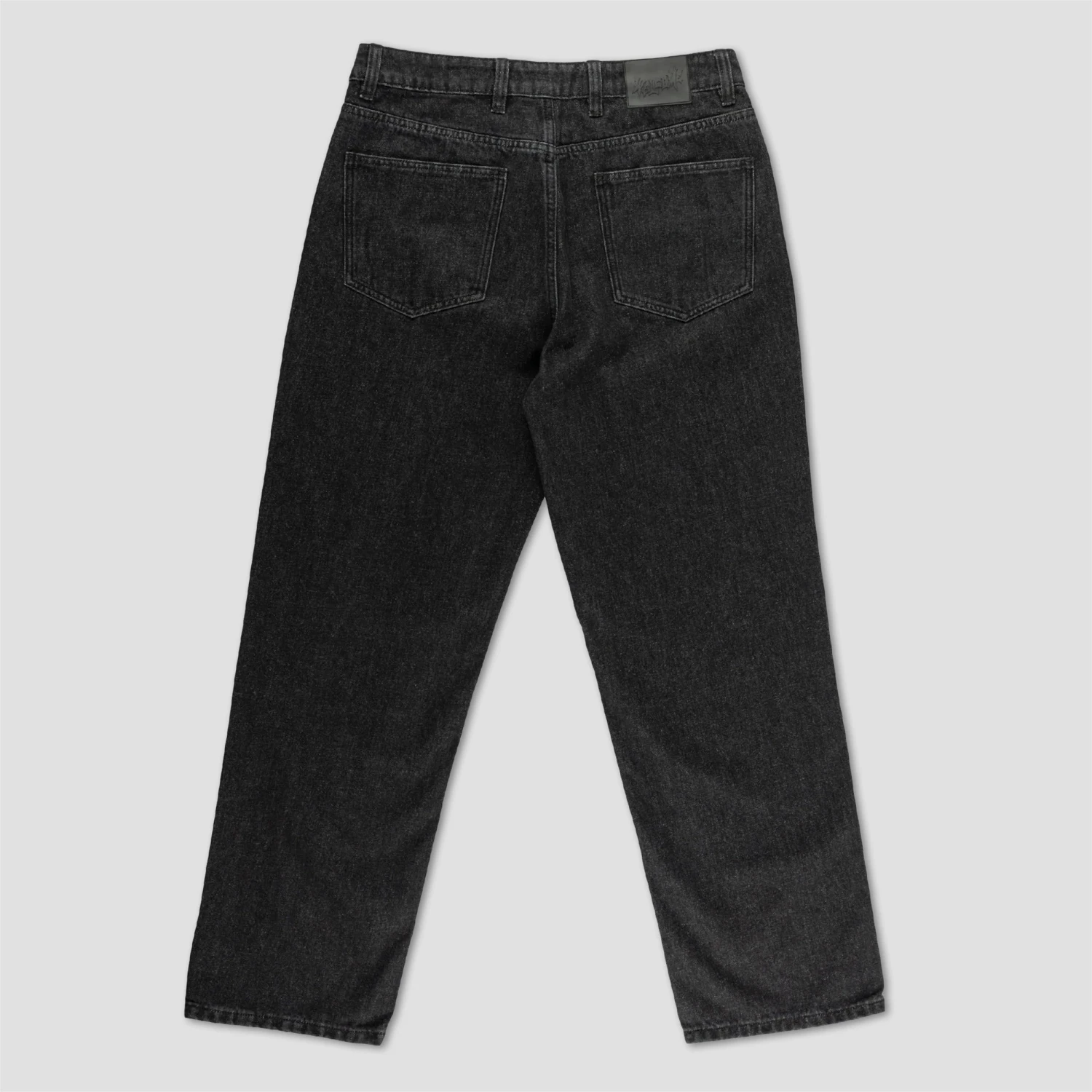 Welcome Immortal Loose Straight Leg Denim Washed Black 2 Welcome Immortal Loose Straight Leg Denim Washed Black - Image 2