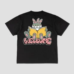 Welcome Triplets T-Shirt Black