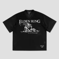 Welcome X Elden Ring Tarnished Mesh Football Jersey Black