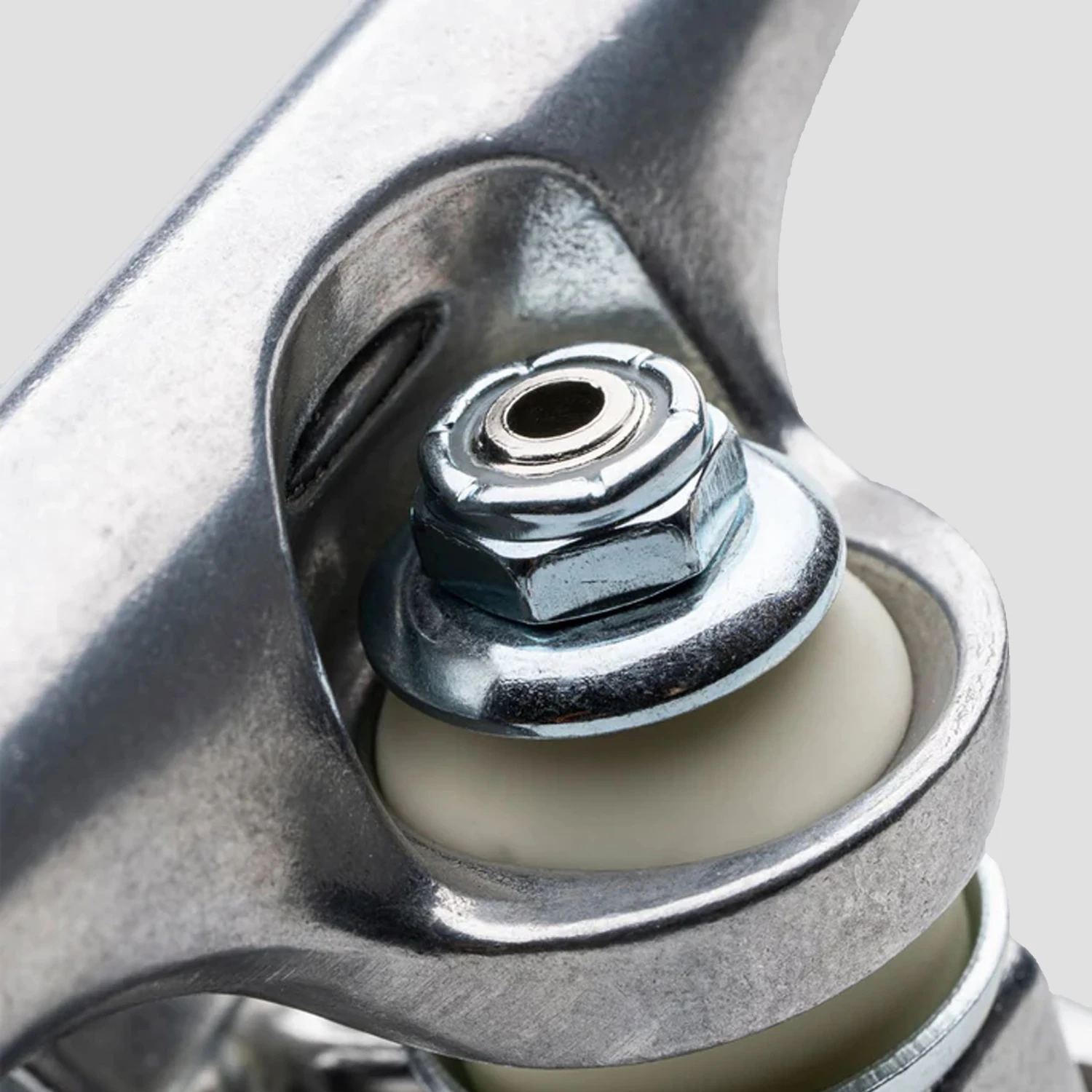 ACE AF1 Hollow 80 Skateboard Truck Polished Silver (Pair) 2 ACE AF1 Hollow 80 Skateboard Truck Polished Silver (Pair) - Image 2