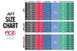 ACE AF1 55 Skateboard Truck Polished Silver (Pair) 5 ACE AF1 55 Skateboard Truck Polished Silver (Pair) -Slam City Shop ace trucks ace af1 55 skateboard truck polished silver pair 30099410092102