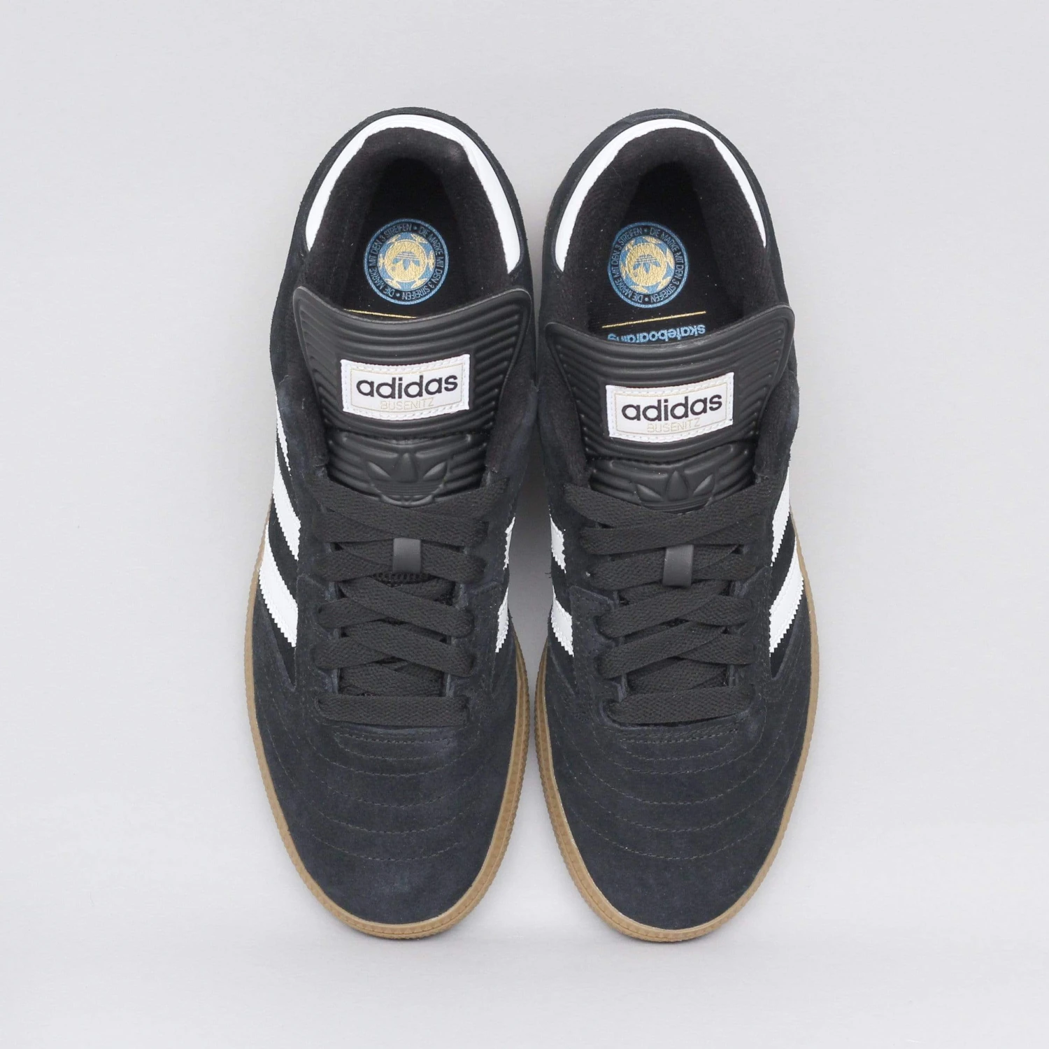 Adidas Busenitz Shoes Black / Running White / Metallic Gold 5 Adidas Busenitz Shoes Black / Running White / Metallic Gold - Image 5