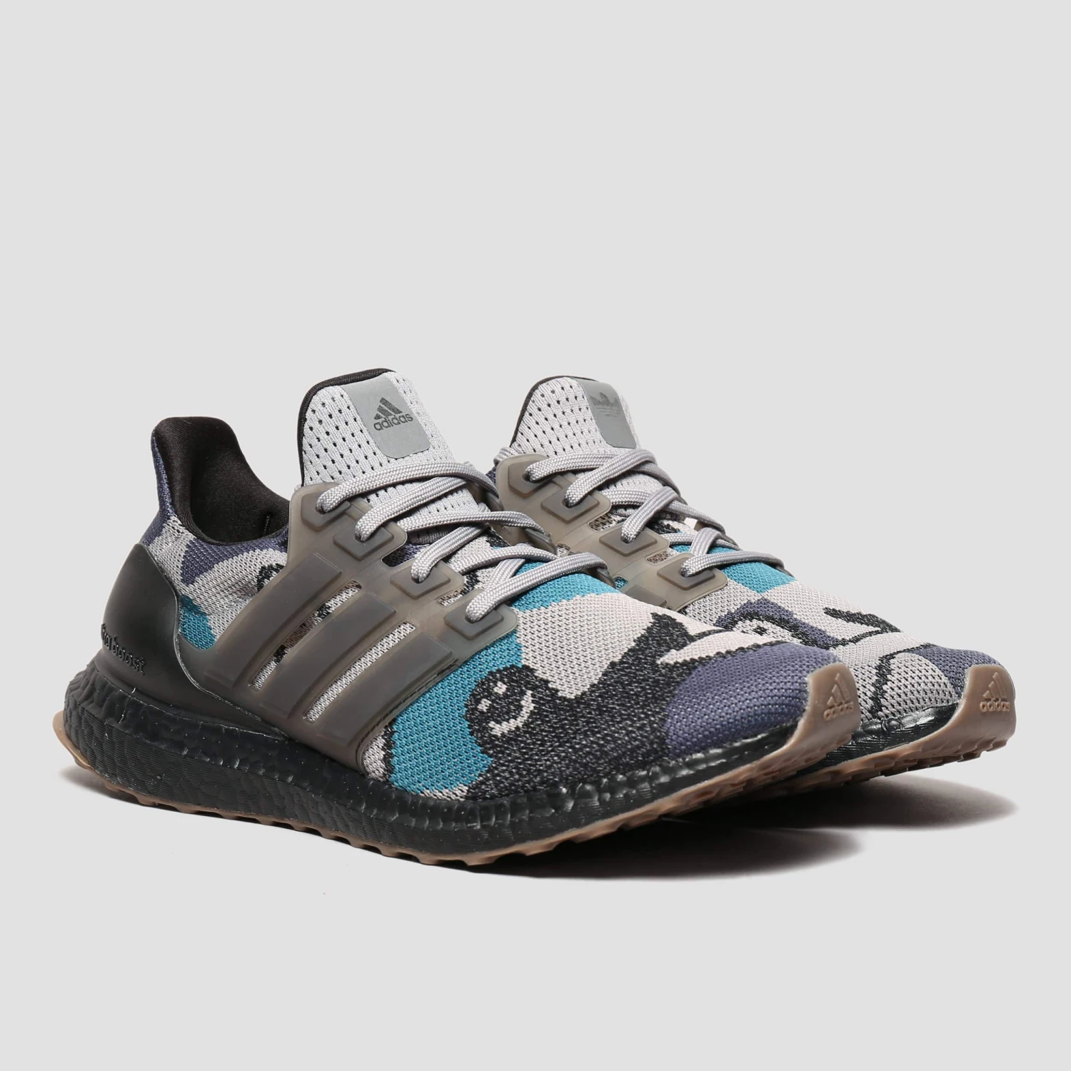 Adidas Gonz Ultra Boost Shoes Grey Three / Core Black / Shadow Navy 3 Adidas Gonz Ultra Boost Shoes Grey Three / Core Black / Shadow Navy - Image 3