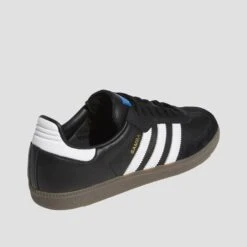 Adidas Samba OG Skate Shoes Core Black / Cloud White / Gum -Slam City Shop adidas footwear adidas samba og skate shoes core black cloud white gum 30332936716358