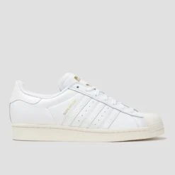 Adidas Superstar Adv Skate Shoes Footwear White / Footwear White / Gold Metallic
