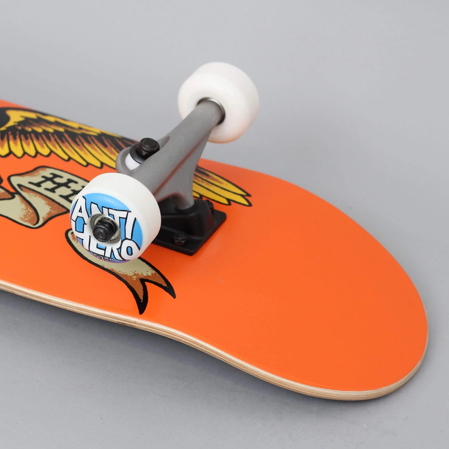 Anti Hero 7.75 Classic Eagle Medium Complete Skateboard Orange 2 Anti Hero 7.75 Classic Eagle Medium Complete Skateboard Orange - Image 2