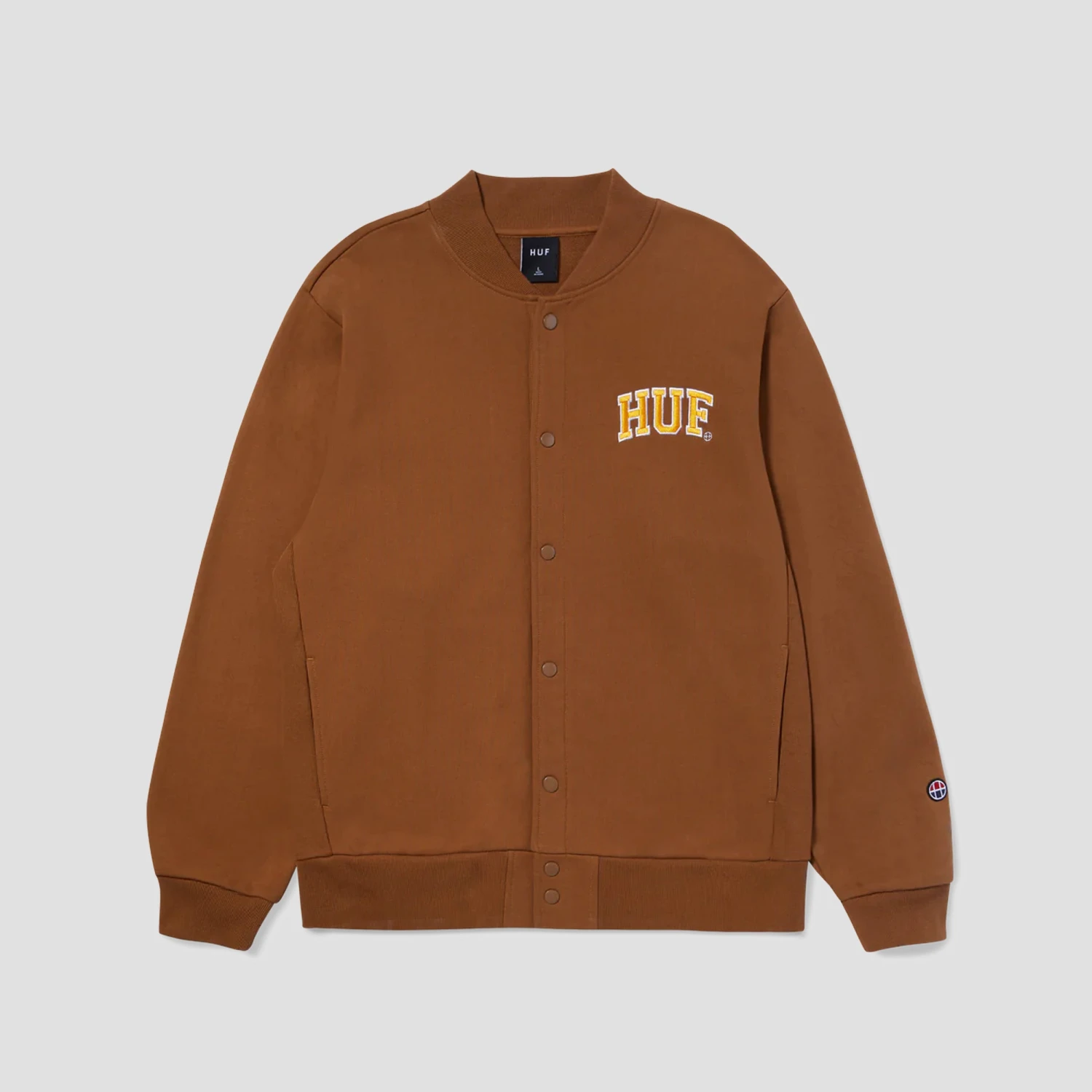 HUF Athletic Cardigan Rubber 1 HUF Athletic Cardigan Rubber