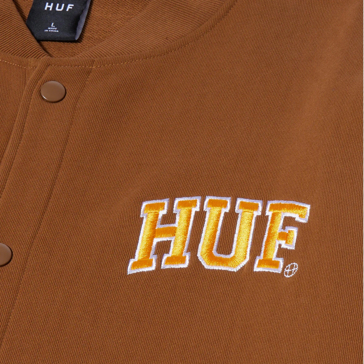 HUF Athletic Cardigan Rubber 2 HUF Athletic Cardigan Rubber - Image 2