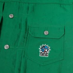 HUF Bennington Trucker Jacket Clover 7 HUF Bennington Trucker Jacket Clover -Slam City Shop bennington trucker jacket clover 004