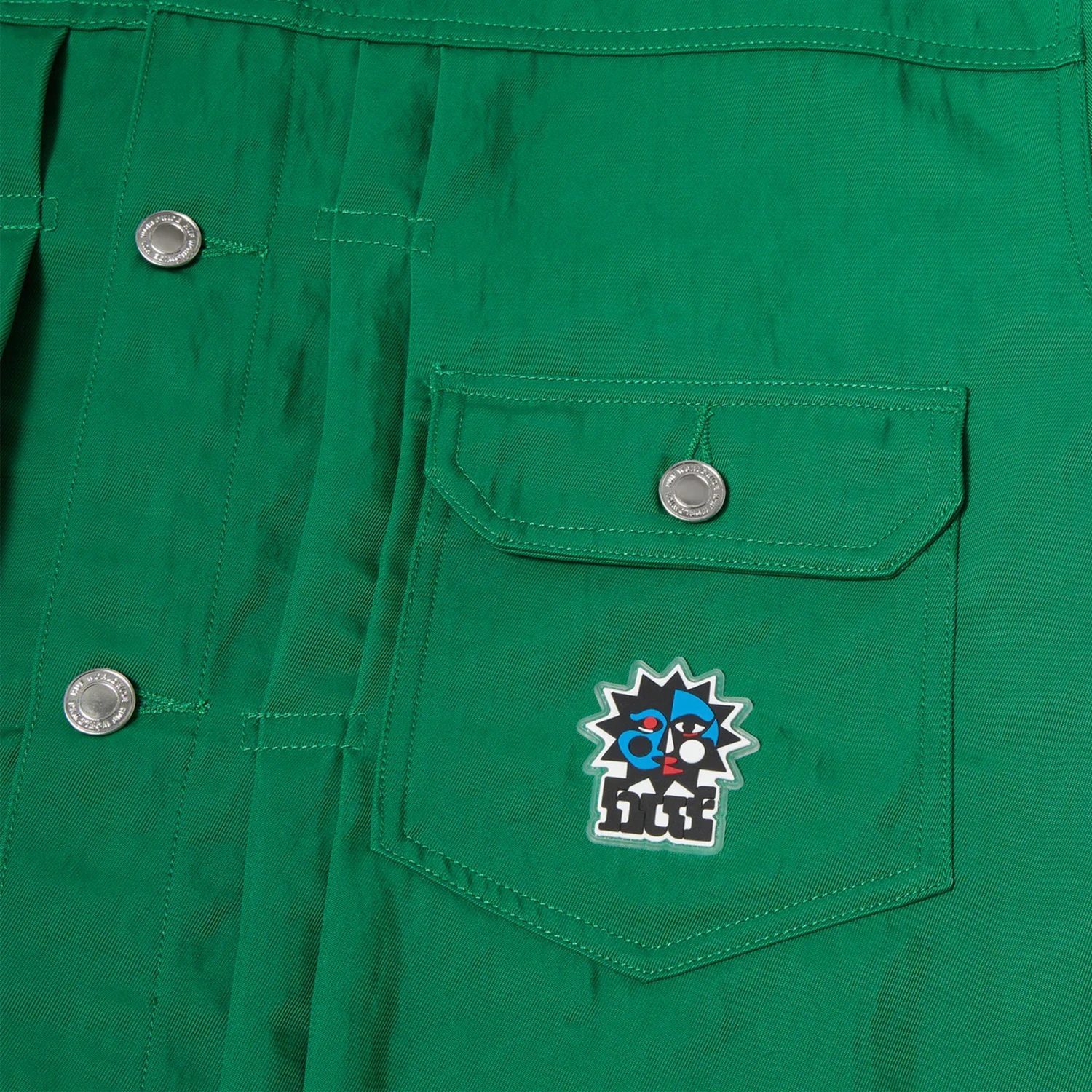 HUF Bennington Trucker Jacket Clover 4 HUF Bennington Trucker Jacket Clover - Image 4