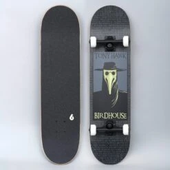 Birdhouse 8.0 Stage 3 Plague Doctor Complete Skateboard Black