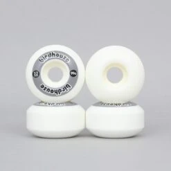 Birdhouse 52mm 99A Logo Wheels White / Grey