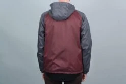Brixton Hoover Jacket Burgundy / Charcoal -Slam City Shop brixton jacket brixton hoover jacket burgundy charcoal 4304227369030