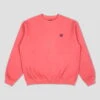 Bronze B Logo Embroidered Crew Salmon