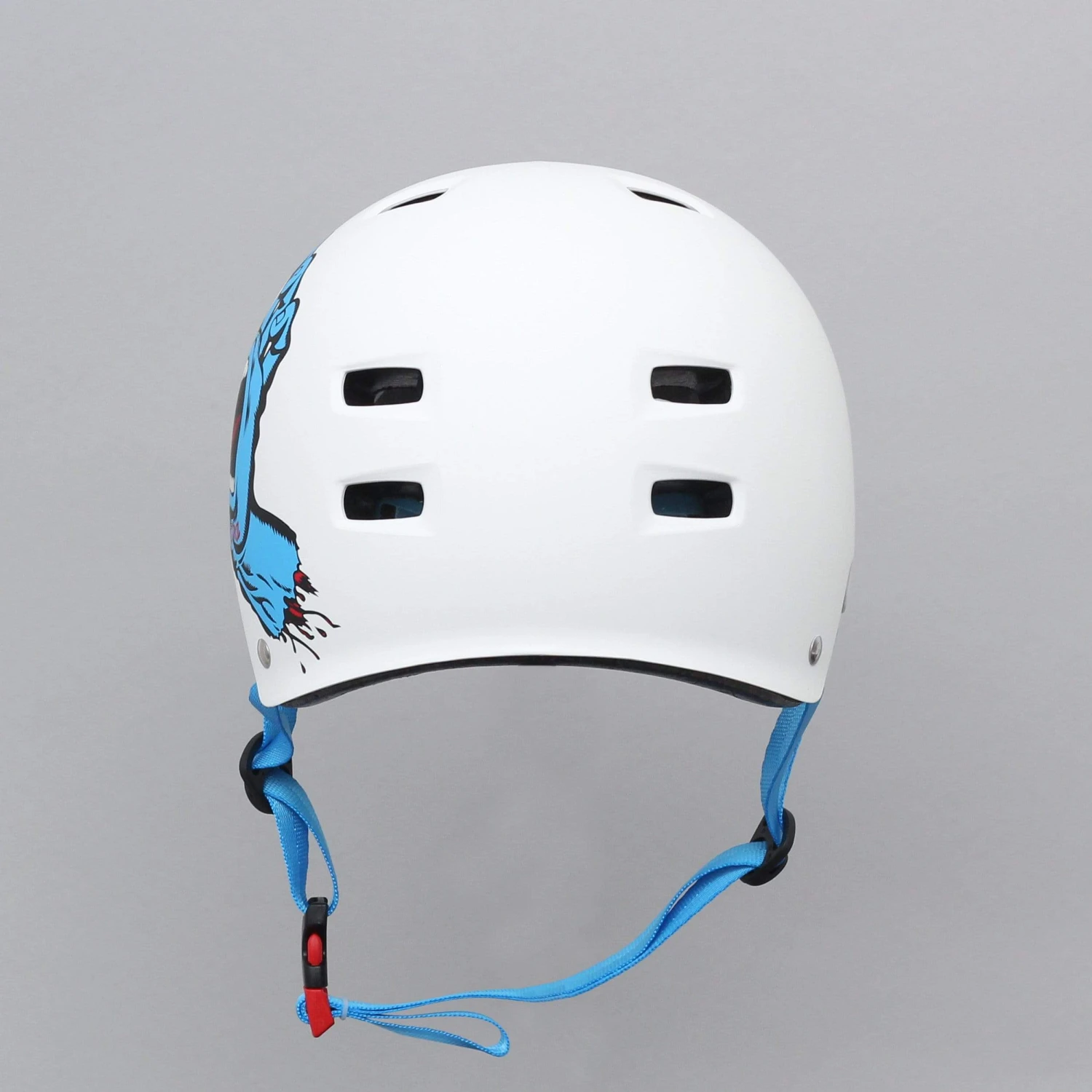Bullet X Santa Cruz Screaming Hand Helmet Matt White 3 Bullet X Santa Cruz Screaming Hand Helmet Matt White - Image 3