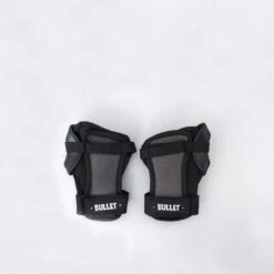 Bullet Blast V2 Triple Junior Skateboard Padset Black / White -Slam City Shop bullet pads bullet blast v2 triple junior skateboard padset black white 28312187142214