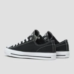 Converse CTAS Pro Shoes OX Black / White Canvas -Slam City Shop converse footwear converse ctas pro 01